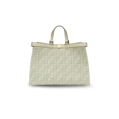 FENDI X-TOTE CANVAS BAG 8BH374A9P6F1K3B (41*28*16cm)